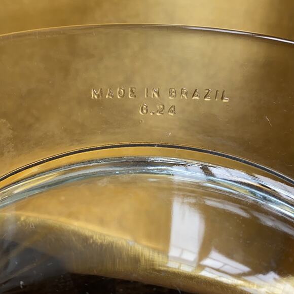 Large Marinex Glass Oval Baking Dish w/ Lid - Picture 4 of 8